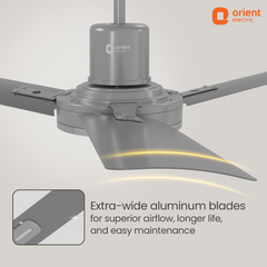 Luna High Speed Decorative Ceiling Fan | 2 Year Warranty