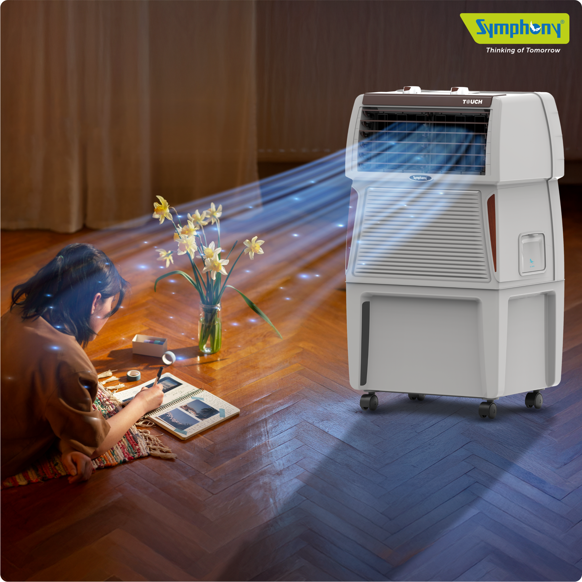 Touch 40 | Premium Indoor Air Cooler
