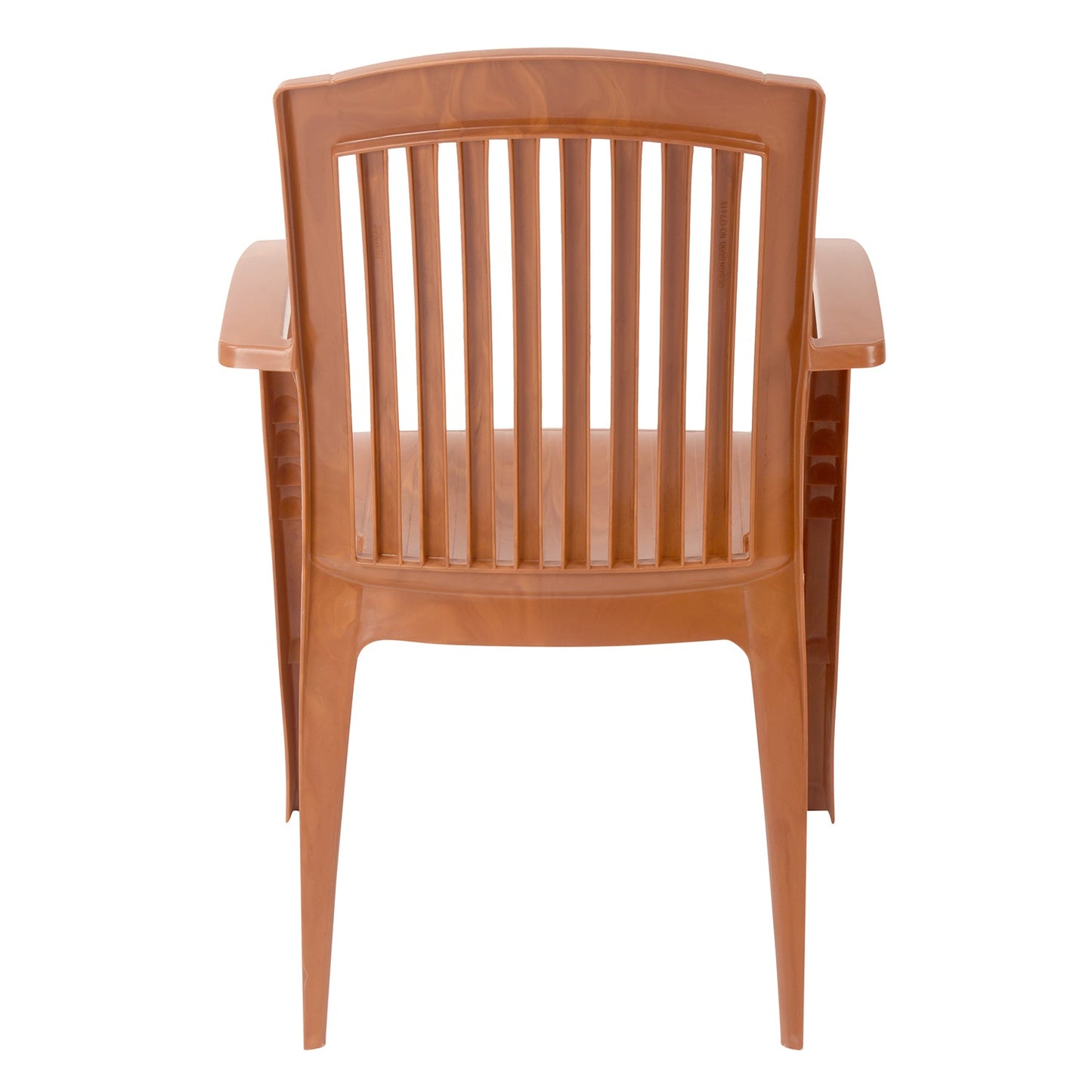 Nilkamal Heritage Plastic Arm Chair (Mango Wood)