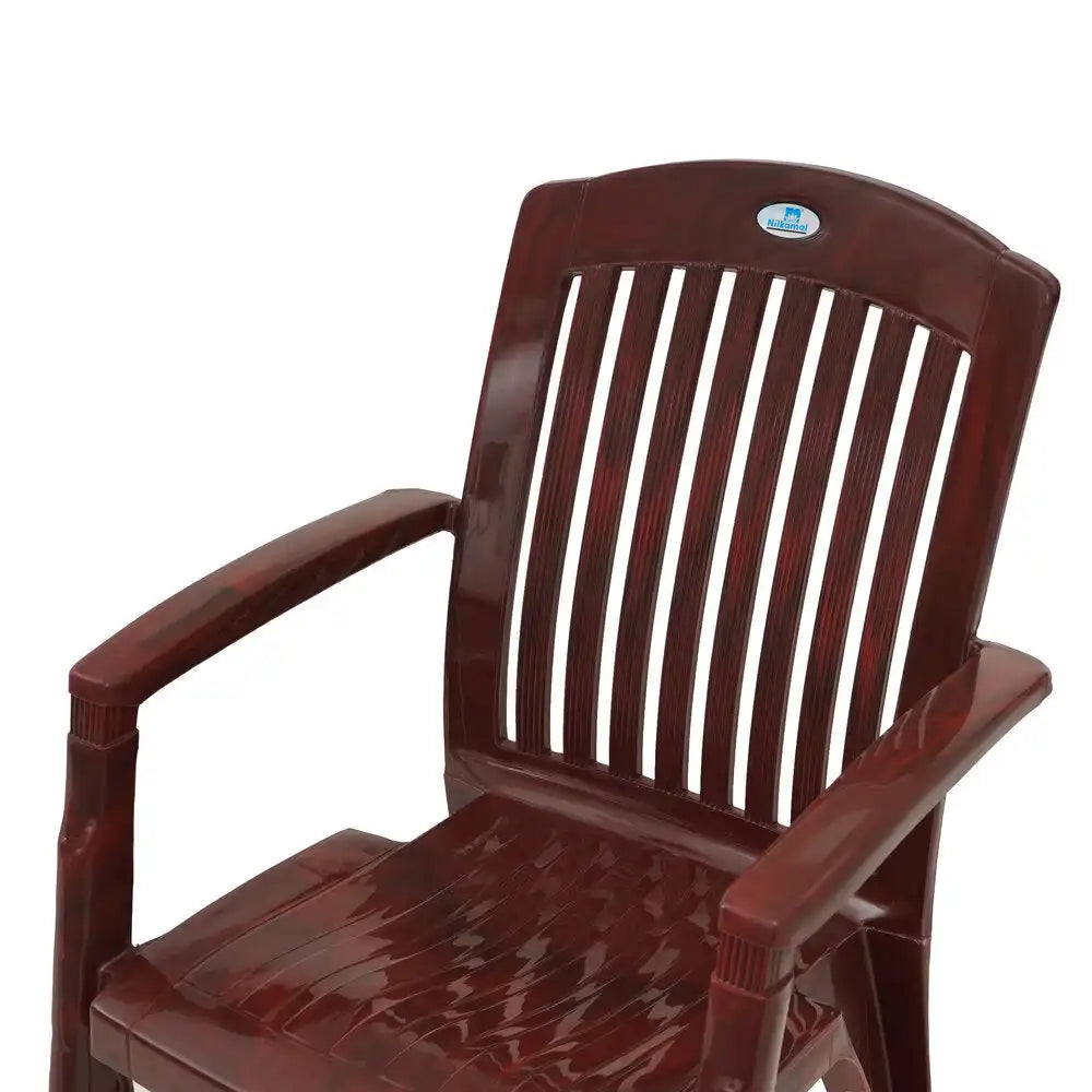 Nilkamal Heritage Plastic Arm Chair