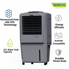 HiFlo 27 | Household Indoor Air Cooler | Inverter-compatible