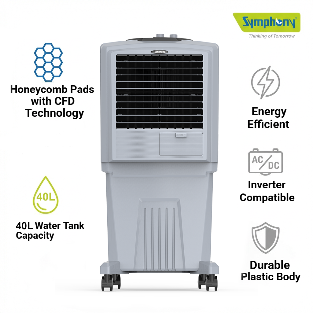 HiFlo 40 | Household Indoor Air Cooler | Cool Flow Dispenser