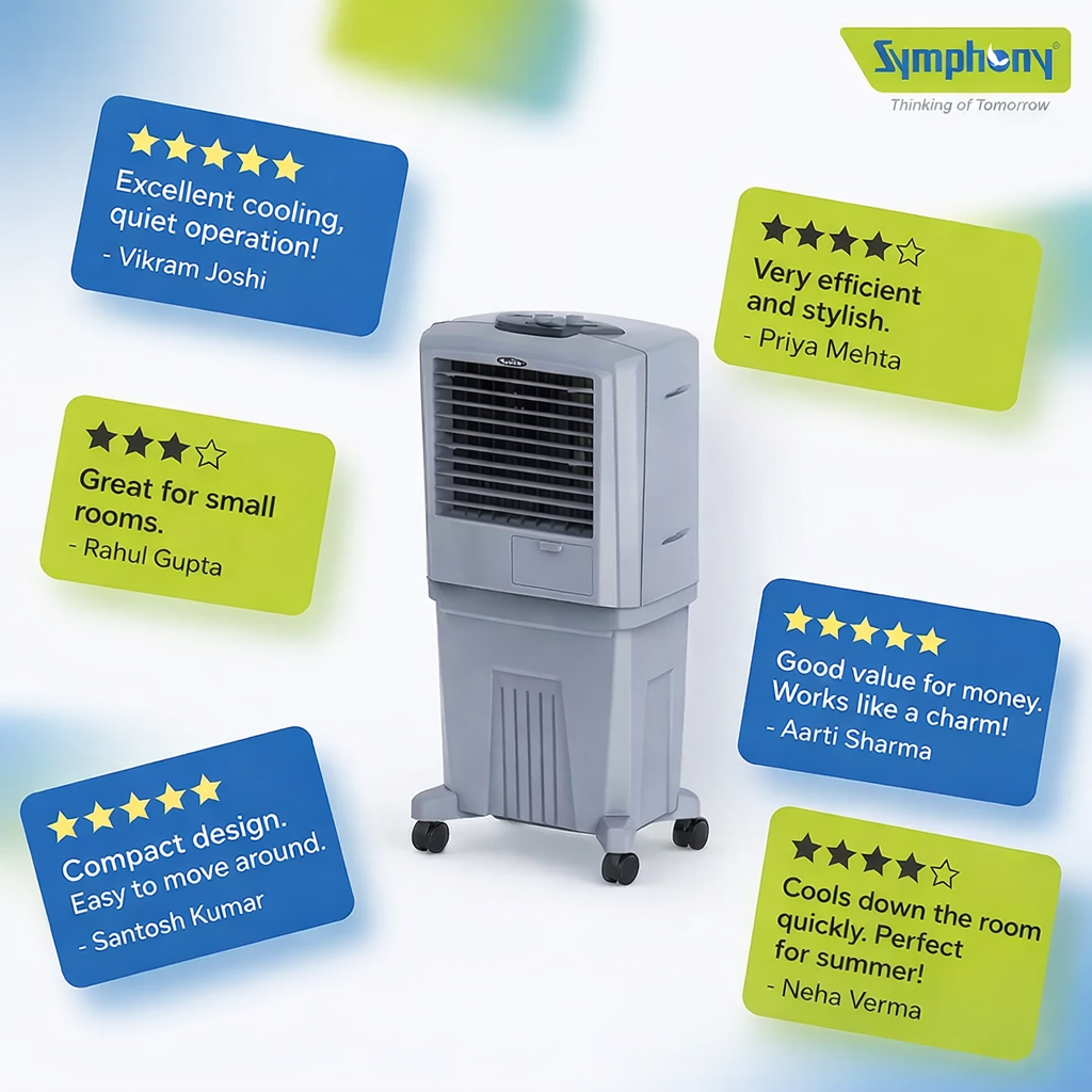 HiFlo 40 | Household Indoor Air Cooler | Cool Flow Dispenser