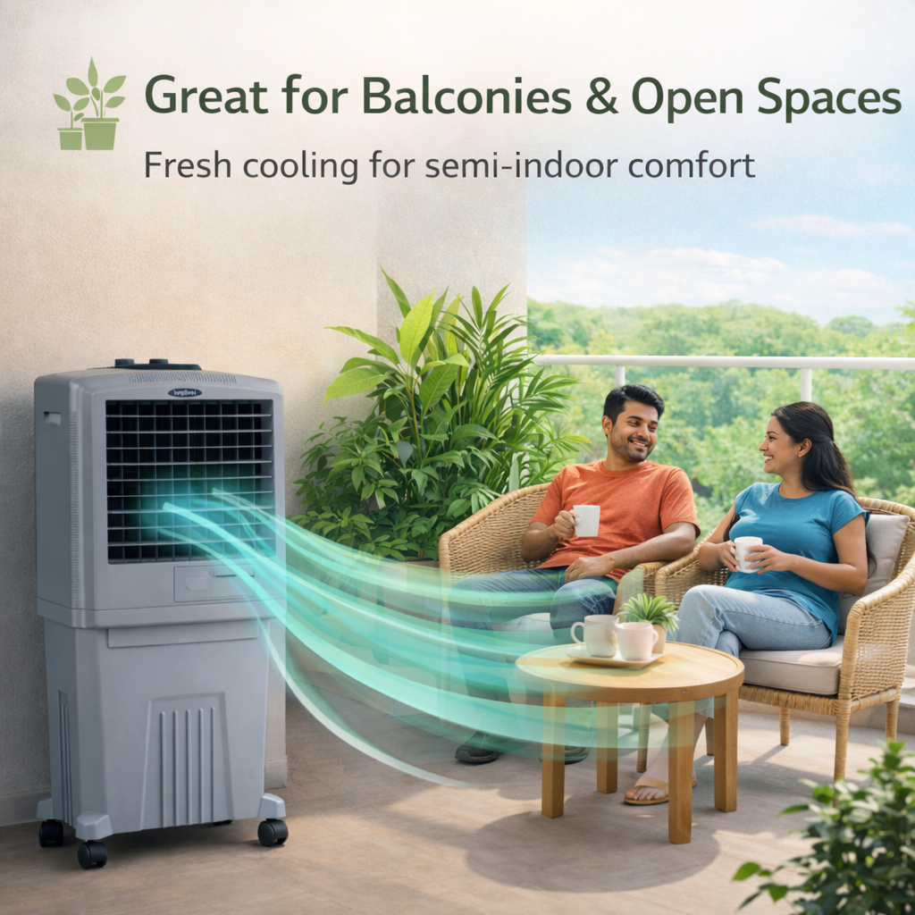 HiFlo 40 | Household Indoor Air Cooler | Cool Flow Dispenser