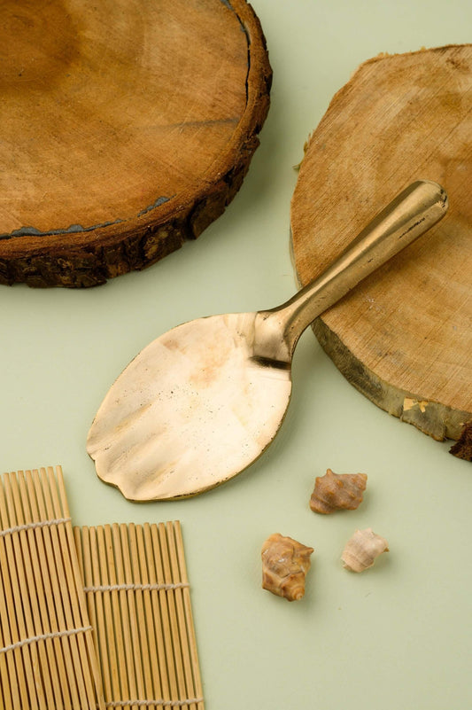 Kansa Rice Serving Spoon