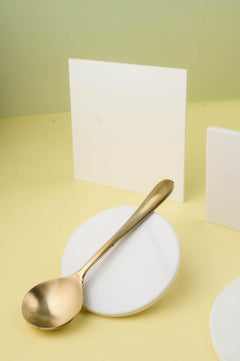 Kansa Round Service Spoon