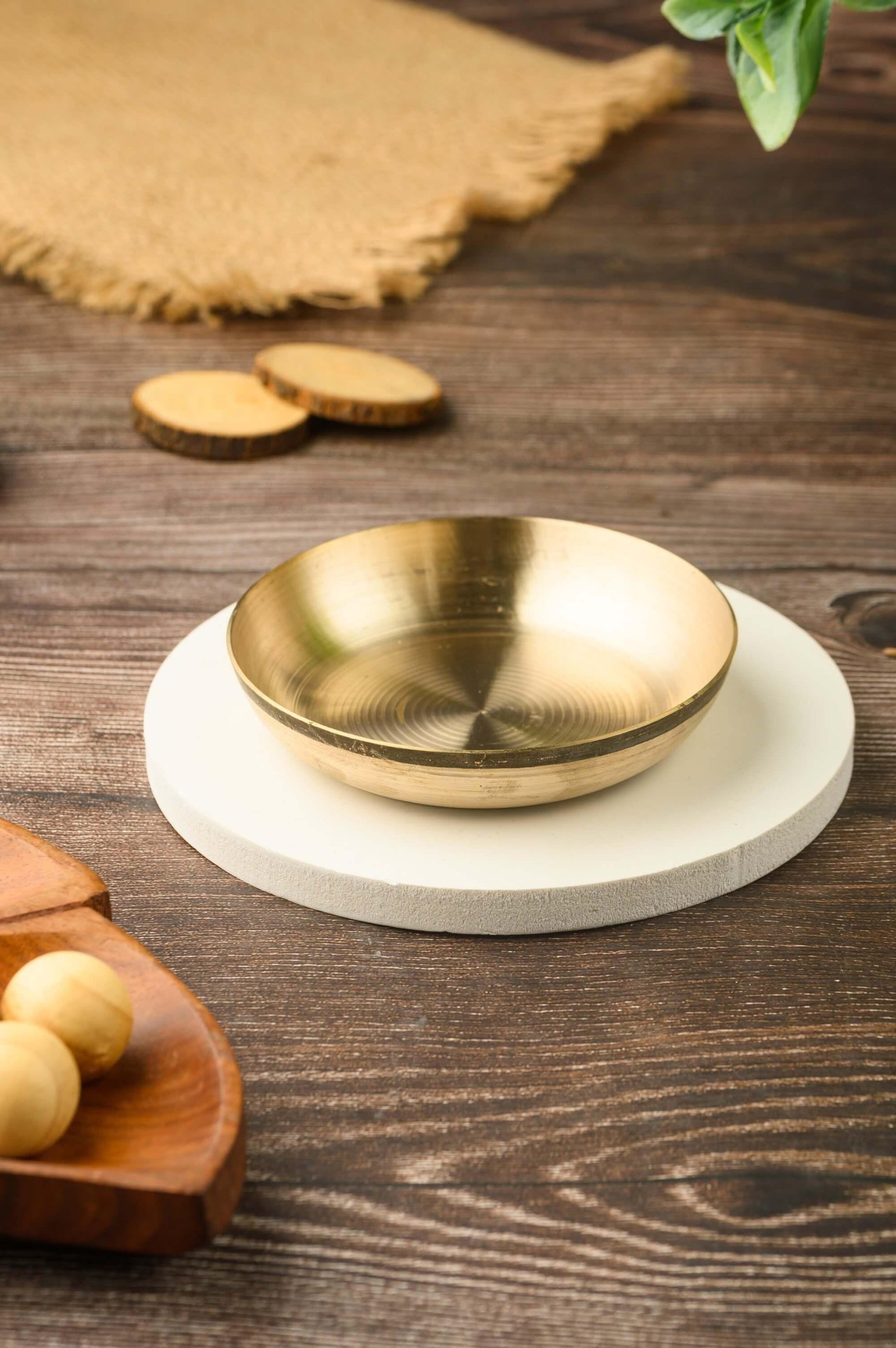 Kansa Dessert Plate / Sweet Dish (SET OF 2)