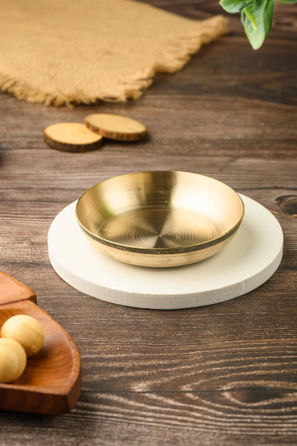 Kansa Dessert Plate / Sweet Dish (SET OF 2)