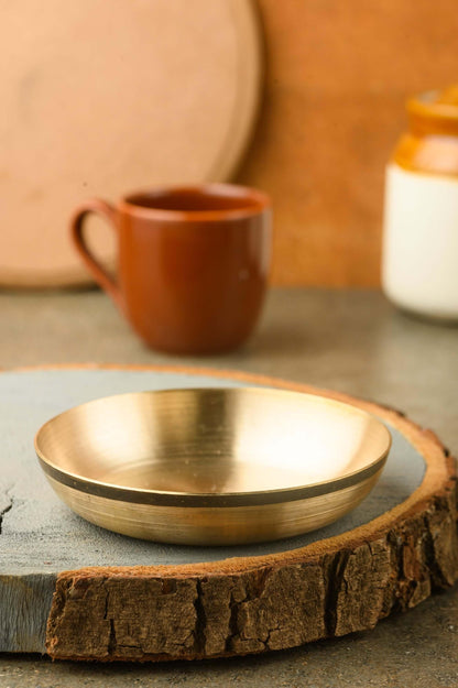 Kansa Dessert Plate / Sweet Dish (SET OF 2)