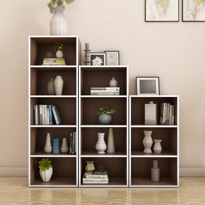 Nilkamal Halo 3+4+5 Tier Storage Cabinet (Urban Walnut)
