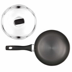 Hard Anodized Fry Pan With Stainless Steel Lid (Milton Procook)