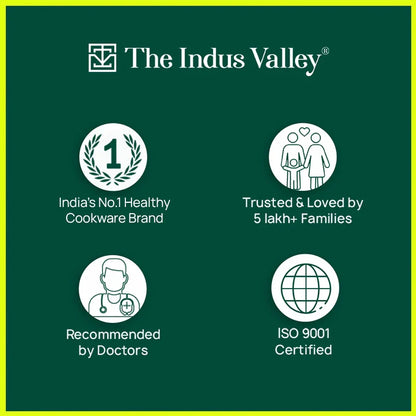 7 Pit/Cup CASTrong Cast Iron Paniyaram/Appe pan+ Free Spatula, Round, Long handle, Pre-seasoned, Nonstick, 100% Pure, Toxin-free, 21.5cm, 1.7kg