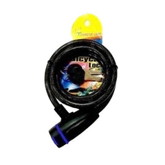 Bicycle Lock Anti-Theft MTB Road Bike Steel Wire Chain Lock Folding Bike Motorcycle Helmet Electric Bike Scooter Safety Padlock Padlocks multi colour-1