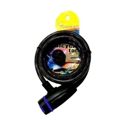 Bicycle Lock Anti-Theft MTB Road Bike Steel Wire Chain Lock Folding Bike Motorcycle Helmet Electric Bike Scooter Safety Padlock Padlocks multi colour-1