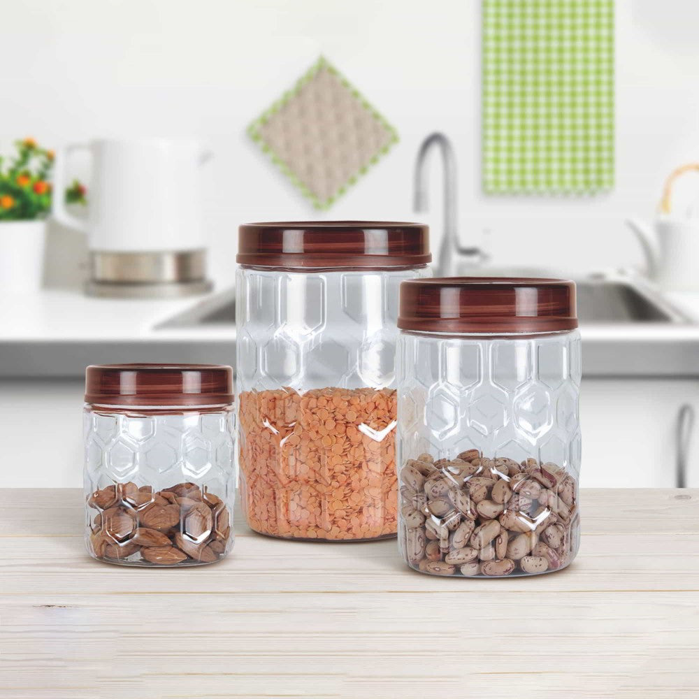 Hexa Pet Jars (Milton)