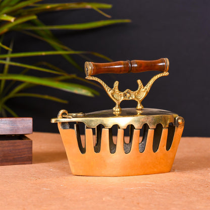 Brass Decorative Iron Box (4 Inch)