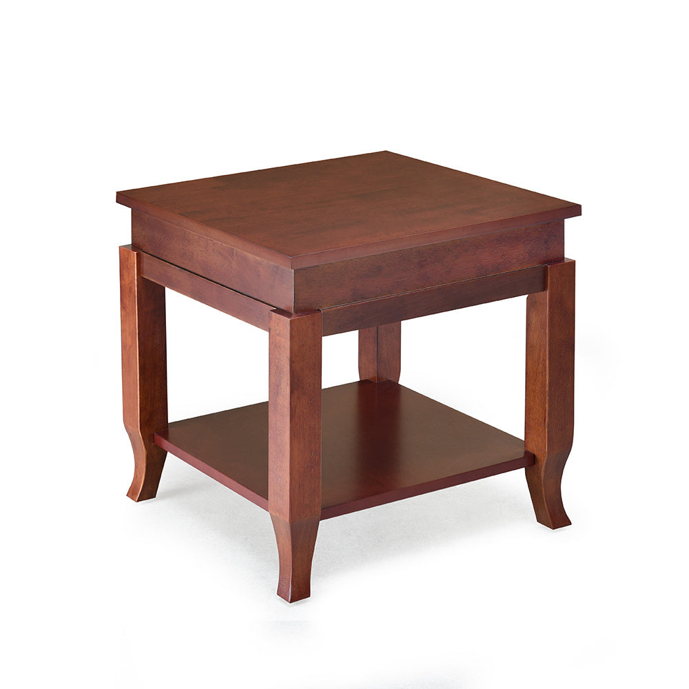 Nilkamal Alma End Table (Mahogany)