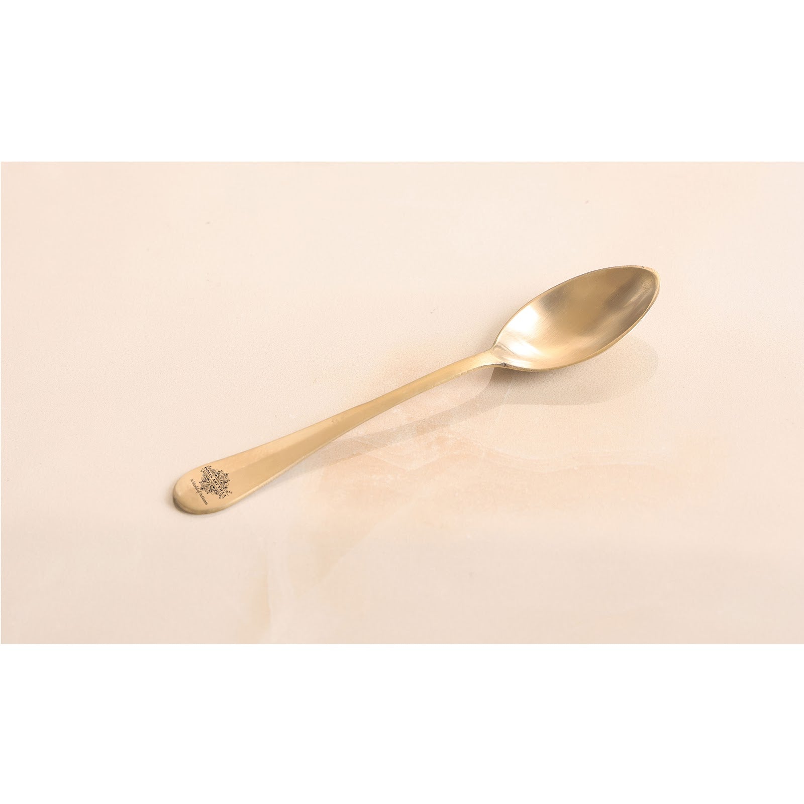 Handcrafted Pure Brass Dinner Set with Matt Finish Design, Dinnerware, Tableware, 7 Pieces Set