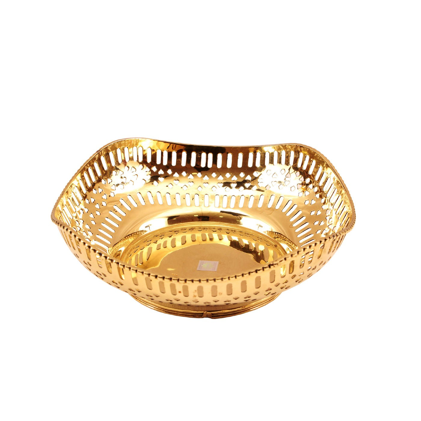 Pure Brass Designer Big Fruit Bowl | Restaurant Hotel Home Ware