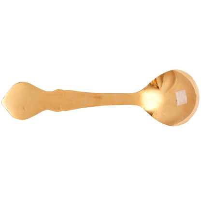Brass Designer Serving Spoon| Serving Dishes Tableware| Gift Item