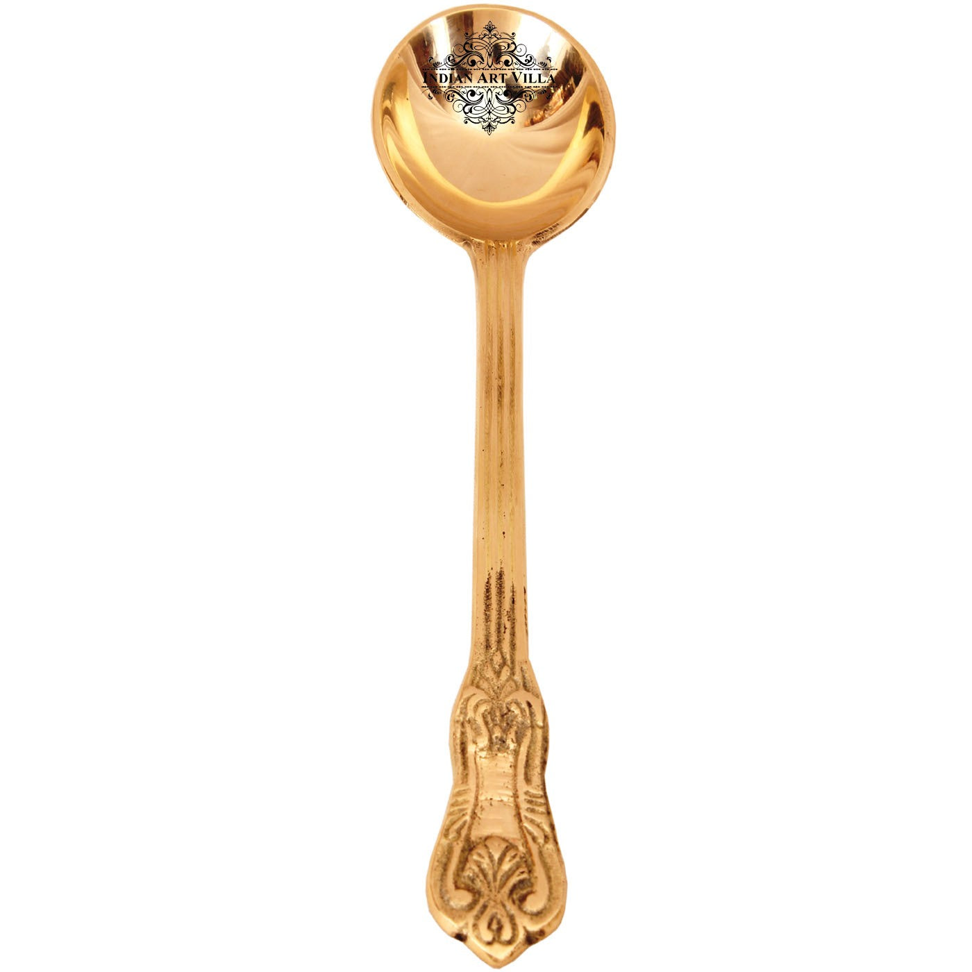 Brass Designer Ladle Spoon | Serving Dishes Tableware | Serving Spoon
