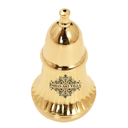Brass Pepper & Salt Shaker Lining Design Storage For Pepper Powder Tableware Home Hotel Restaurant