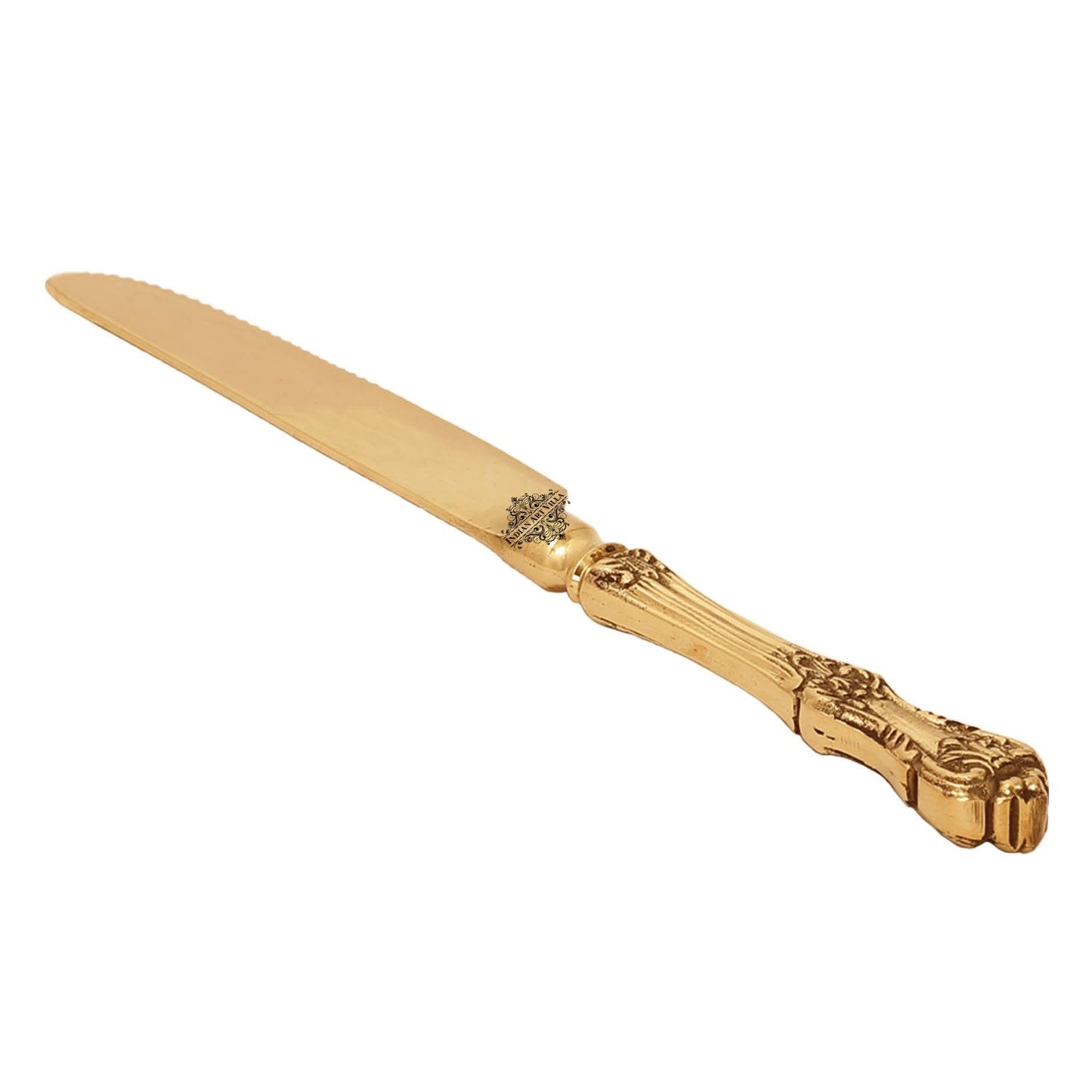 Brass Designer Butter Knife | Used to serve out pats of butter from a central butter dish to individual diners' plates