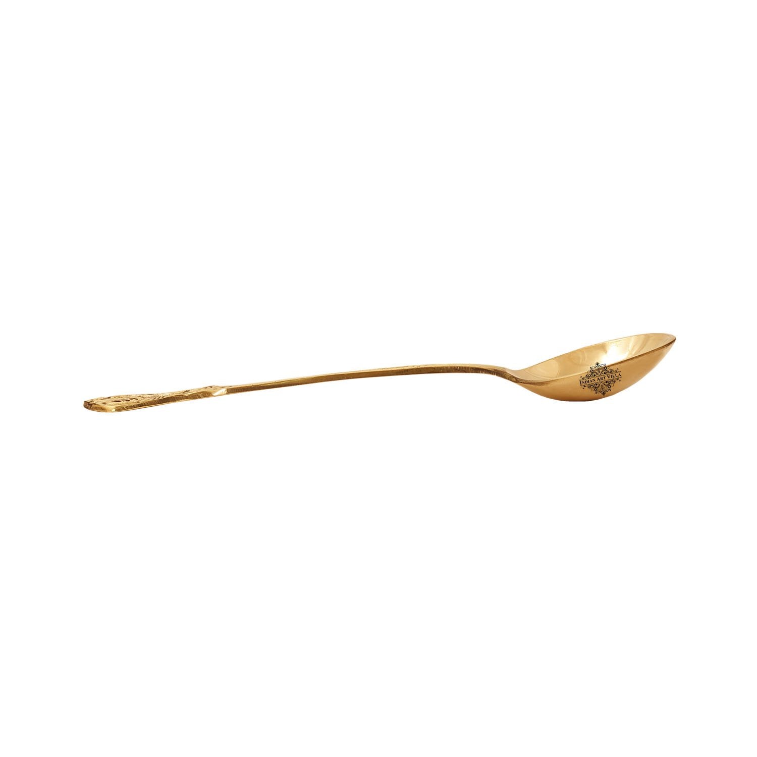 Brass Designer Serving Spoon, Tableware & Serveware Home Hotel , Length:- 17.27 cm