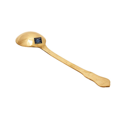 Brass Designer Serving Spoon, Tableware & Serveware Home Hotel , Length:- 17.27 cm