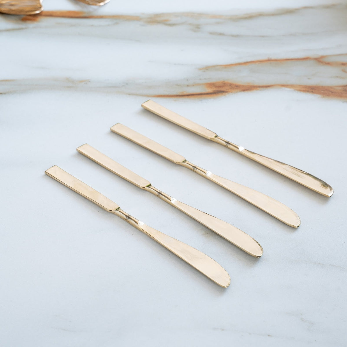 Brass Designer Knife With Flat Edge, Length 8.3 Inch