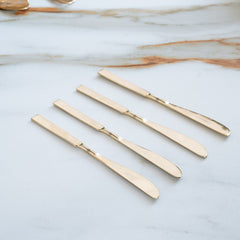 Brass Designer Knife With Flat Edge, Length 8.3 Inch