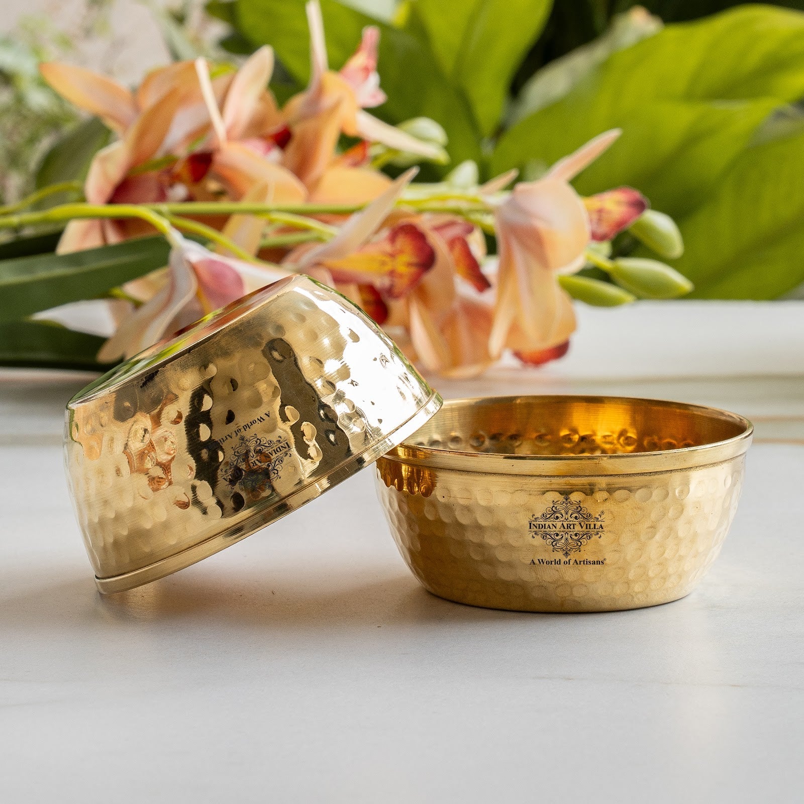 Brass Bowl With Shine Finshed, Diameter-8.89 cm