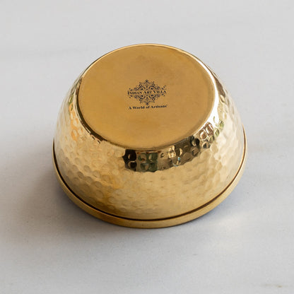 Brass Bowl With Shine Finshed, Diameter-8.89 cm