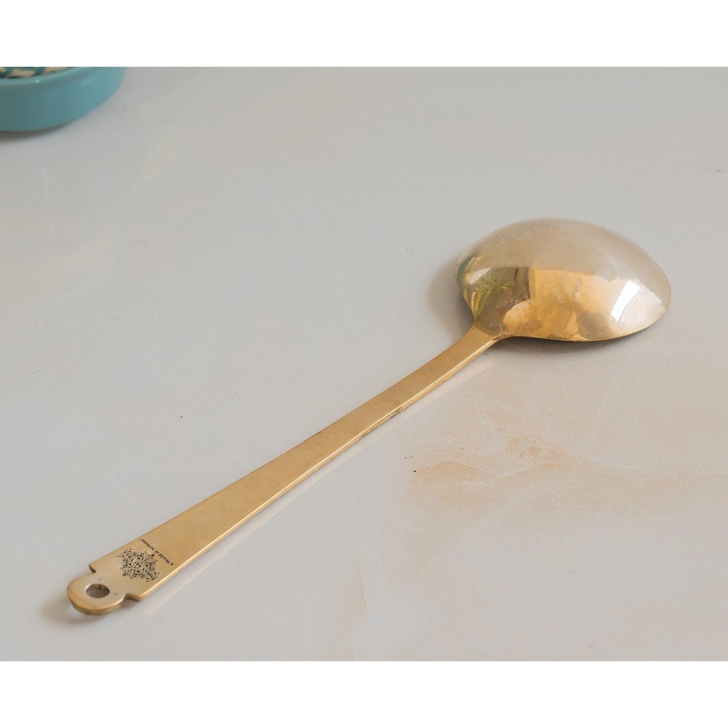 Pure Brass Cutlery Serving Spoon, Kitchenware