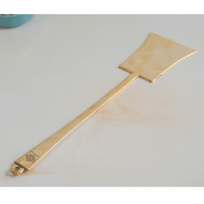 Pure Brass Cooking Ladle / Turner (Karchi or Palta)