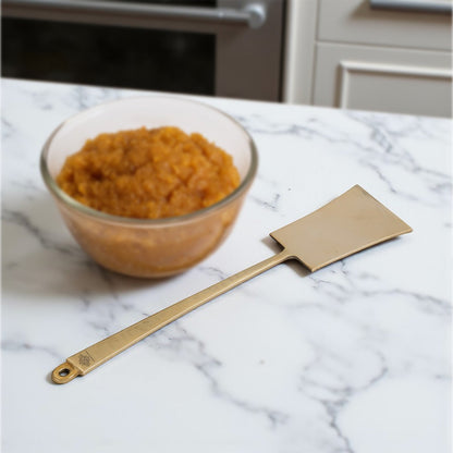 Pure Brass Cooking Ladle / Turner (Karchi or Palta)