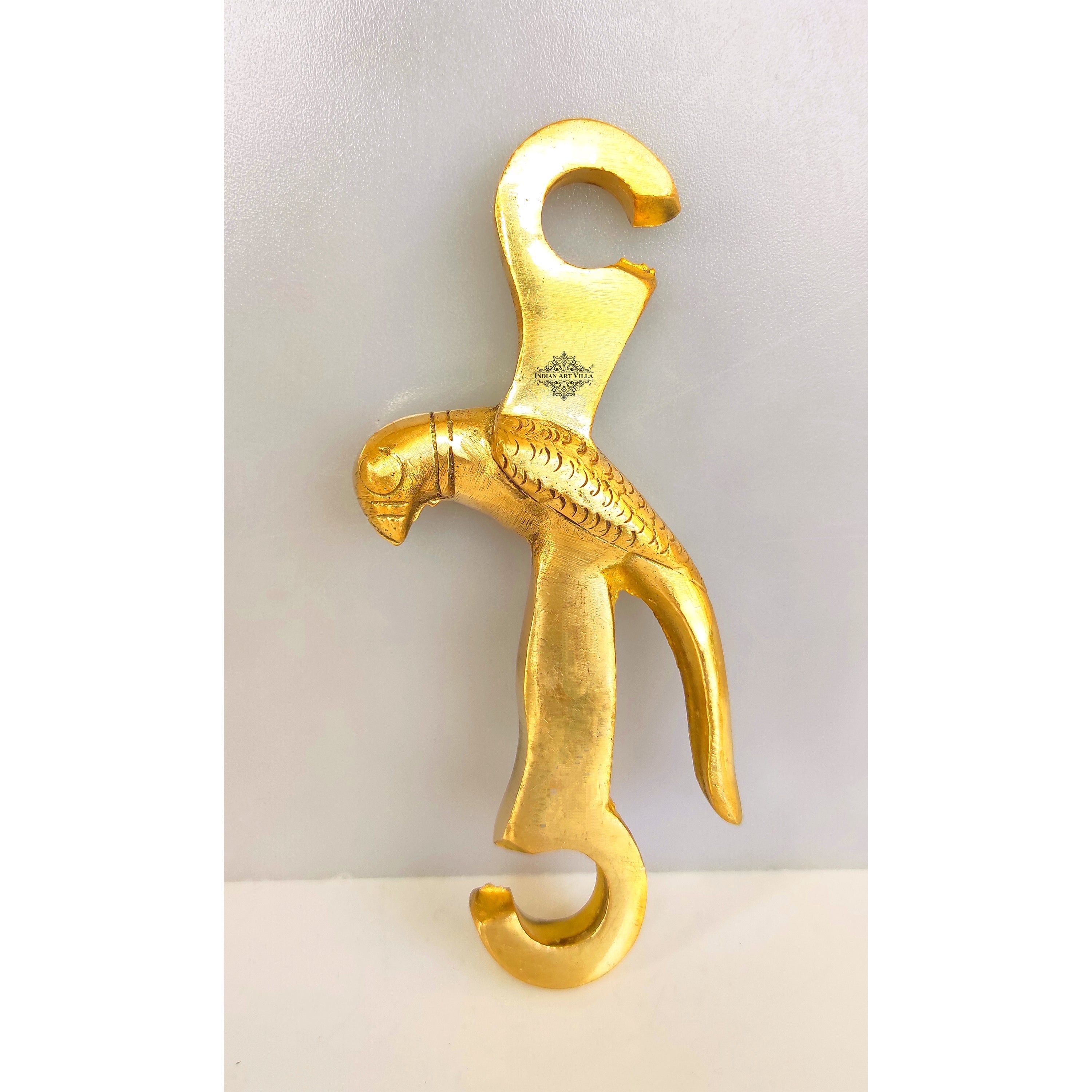 Brass Jhula chain, Parrot Design Jhula chain, Home Décor Item