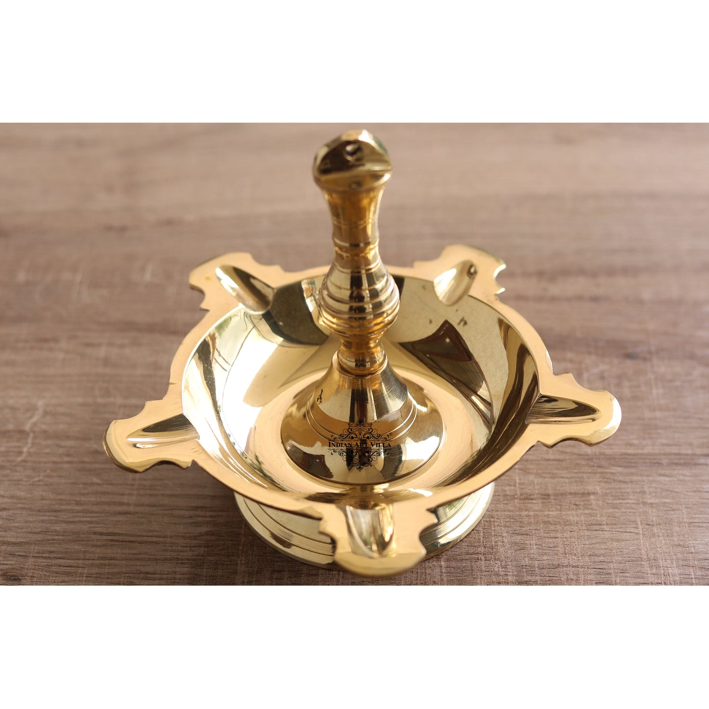 Handmade Pure Brass Hanging Latkan Heavy Diya, Decorative Oil Lamp For Home, Temple and Office,