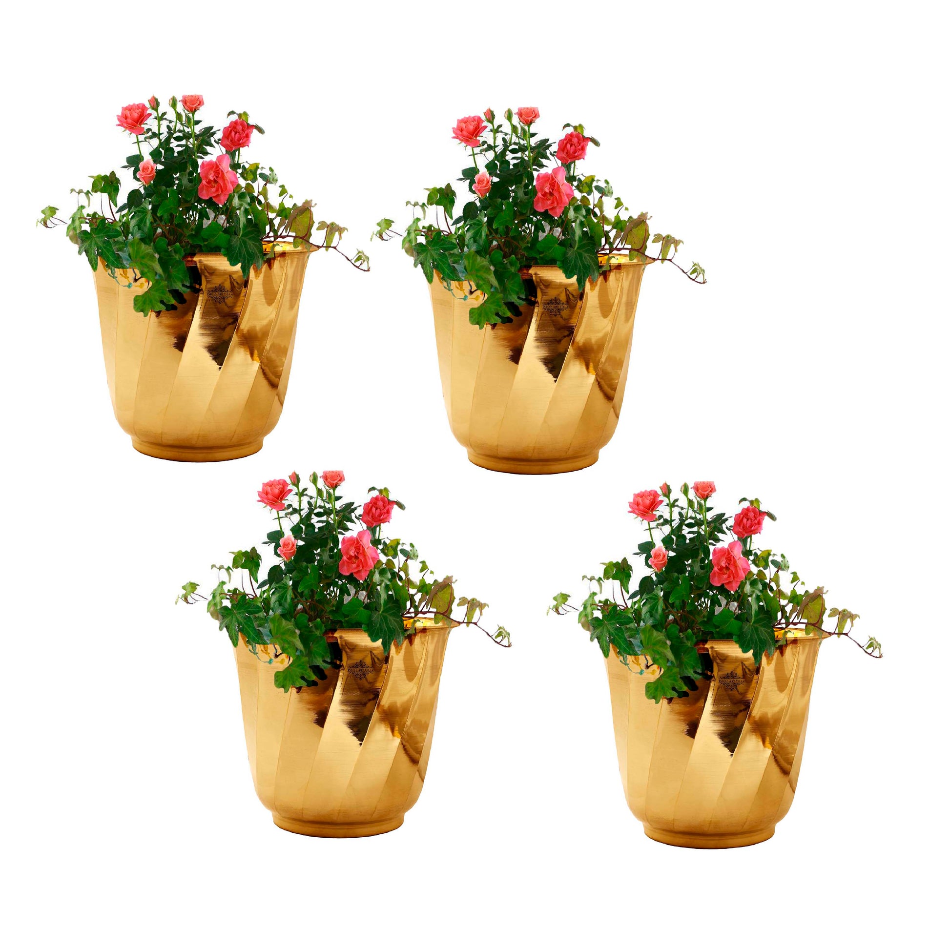 Brass Handmade Designer Planter, Flower Pot, Home Decor