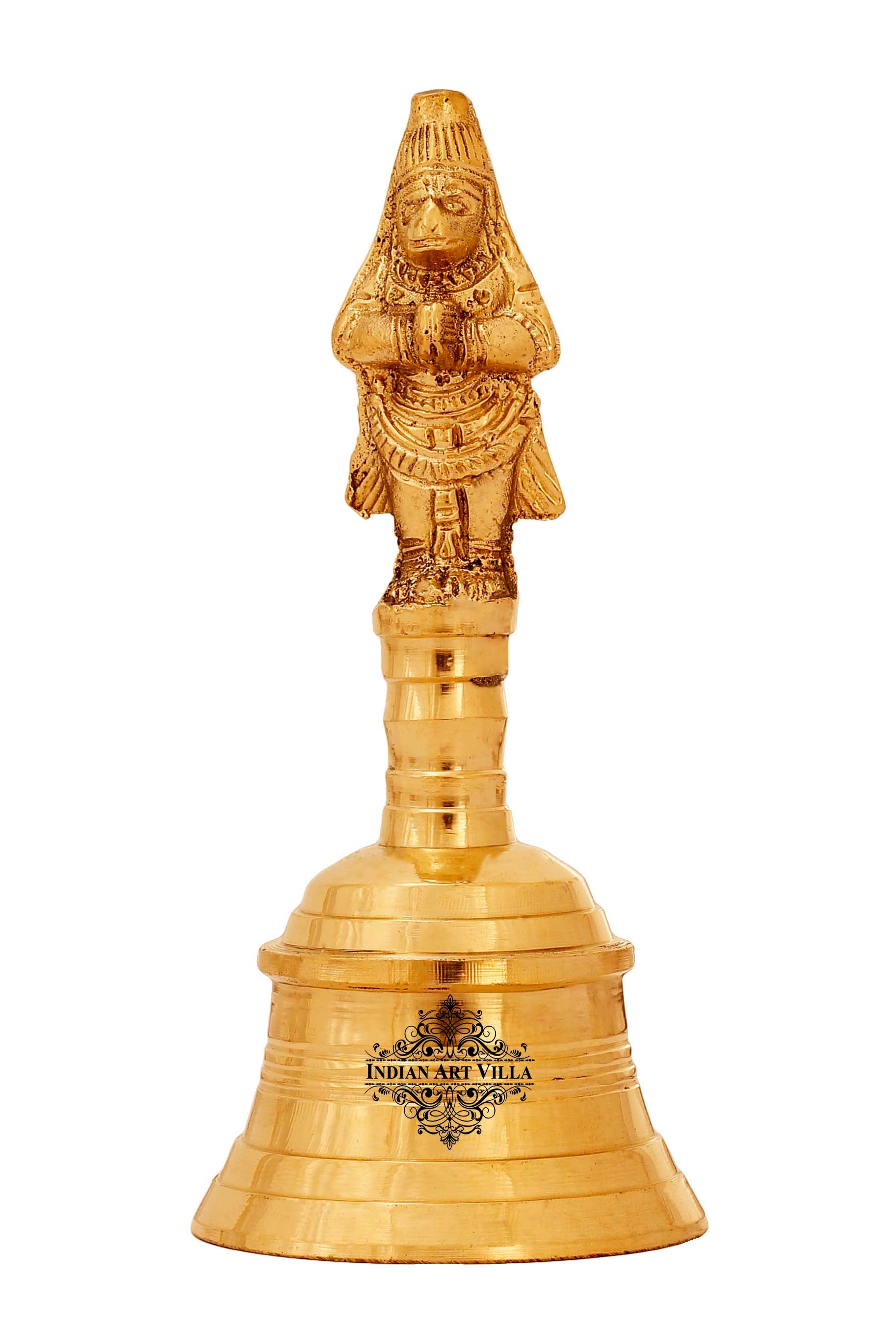 Brass Hanuman Ji Design Pooja Bell or Ghanti