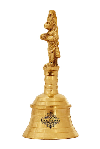 Brass Hanuman Ji Design Pooja Bell or Ghanti