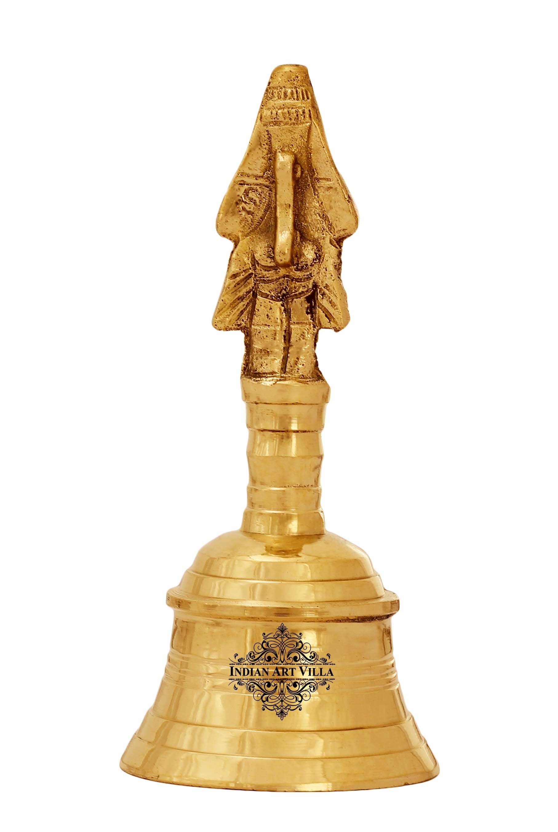 Brass Hanuman Ji Design Pooja Bell or Ghanti
