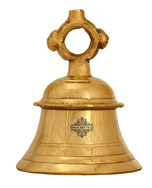 Pure Brass Pooja Bell Ghanti, For Home Temple Decoration