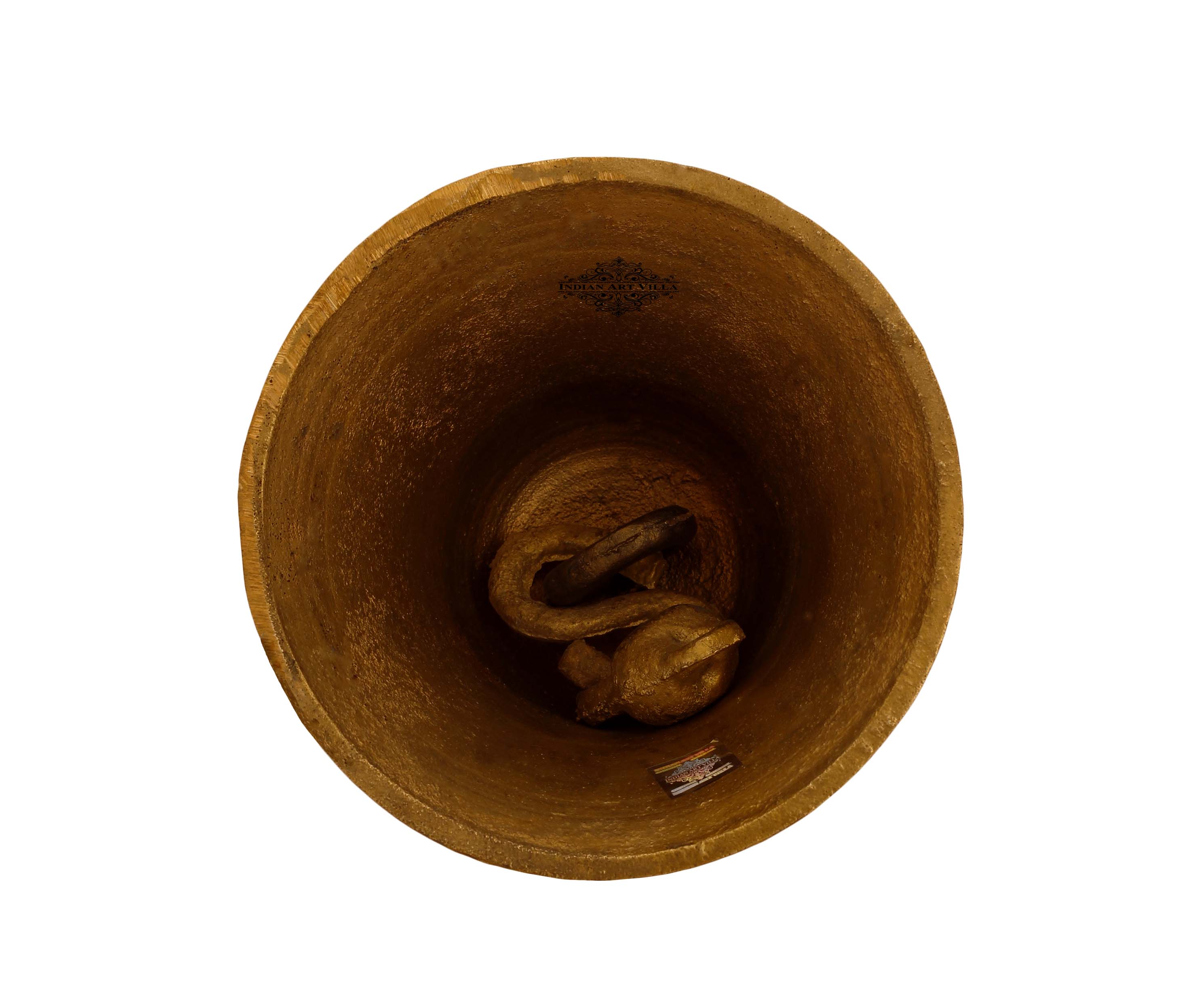 Pure Brass Pooja Bell Ghanti, For Home Temple Decoration
