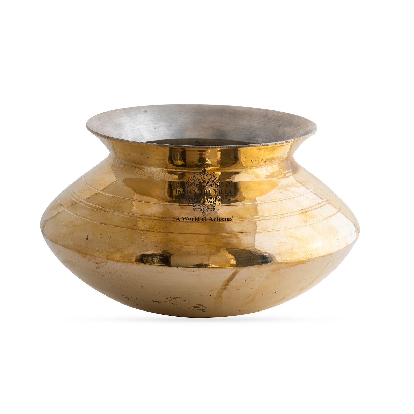 Brass Lining Design Patila Handi With Tin Lining