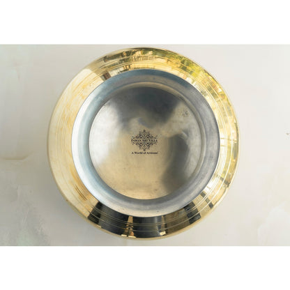 Brass Lining Design Patila Handi With Tin Lining