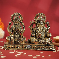 Pure Brass Ganesh Ji Murti With