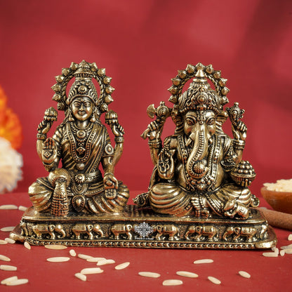 Pure Brass Ganesh Ji Murti With