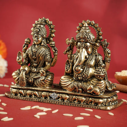Pure Brass Ganesh Ji Murti With