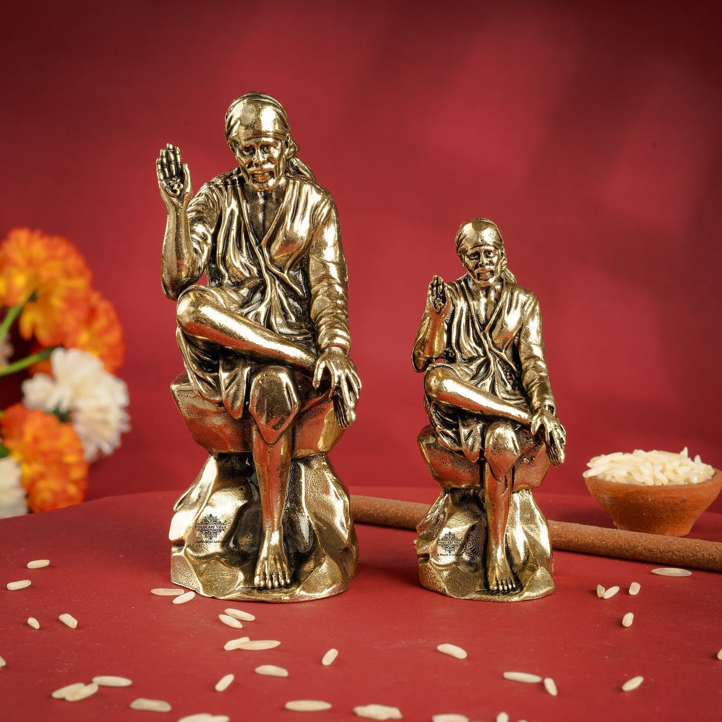 Pure Brass Shirdi Sai Baba Murti Idol